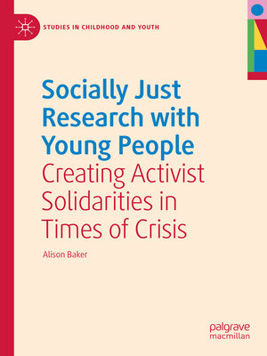 cover image of Socially Just Research with Young People